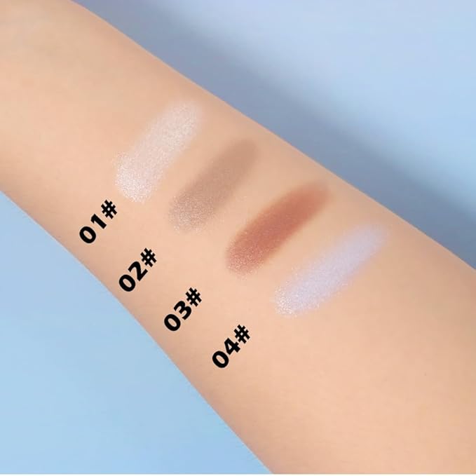 CAKAILA Taupe Mauve Shimmer Single Eye Shadow Palette Makeup with Mirror,Neutral Powder Monochrome Eyeshadow for Older Women,Waterproof Long Lasting Naturing-Looking sombras para ojos
