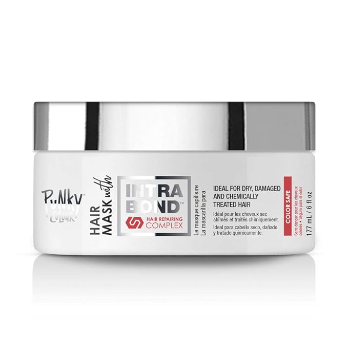 Punky Hair Mask with Intrabond Hair Repairing Complex, 6 oz - Ideal for Dry, Damaged, Chemically Treated Hair