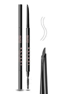 Eyebrow pencils for women,02 Gray,0.1mm Ultra-Fine eyebrow,Waterproof,with 2-in-1 Double-Ended Automatic Angled Precision Tip,Built In Spoolie Brush,Longwearing Eye Brow Makeup Pencils