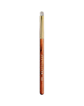 Desert Oak Series Precise Detail Shader - 7mm Arctic Fox & Goat Hair Brush for Lash Line & Outer V, Luxury Bubinga Handle (CM 204)