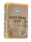 Honey Sweetie Acres Honey Oatmeal Goat Milk Soap - Handmade 5 oz Bar, Made with Natural Ingredients, Moisturizing & Gentle, Made in the USA