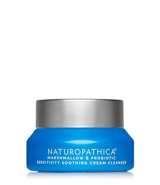 Naturopathica Marshmallow Root & Probiotic Gentle Cream Cleanser – Sensitive Skin Travel 0.5 oz