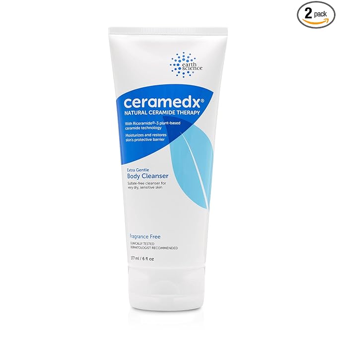 Ceramedx - Extra Gentle Body Cleanser | Natural Ceramide Cleanser for Dry, Sensitive Skin | Cruelty Free, Vegan & Fragrance Free | 6 fl oz (2)