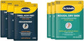 Dr. Scholl's Tired, Achy Feet Soothing & Reviving Foot Mask, 3 Pair, Warming Booties Rough, Dry Skin Ultra Exfoliating Foot Mask 3 Pack, Gently Peels and Softens, with Urea