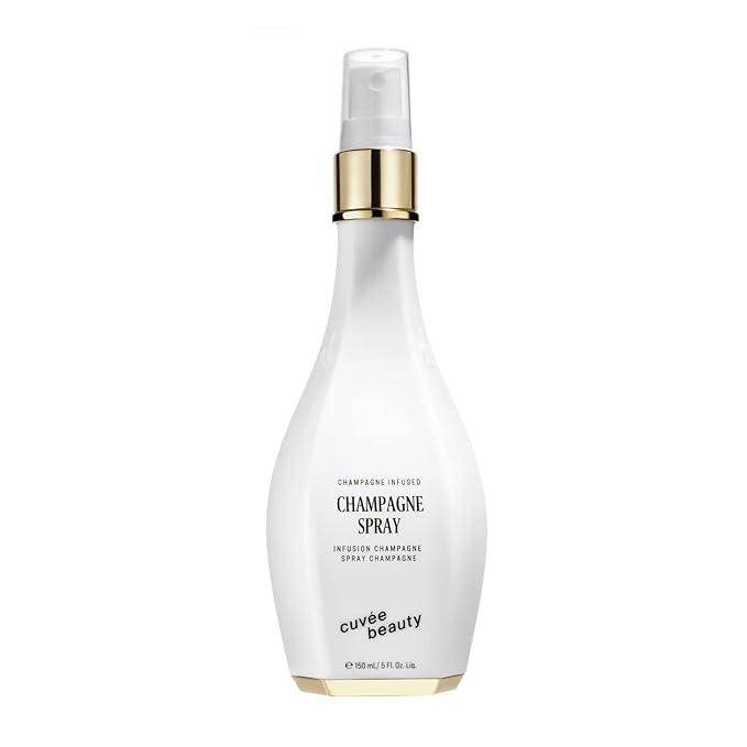 CUVÉE BEAUTY Cuvee Champagne Spray - 5 fl oz - Hair Texturizer - Provides Light Hold & Definition - Champagne-Infused Formula with Resveratrol & Ceramides - Color Safe