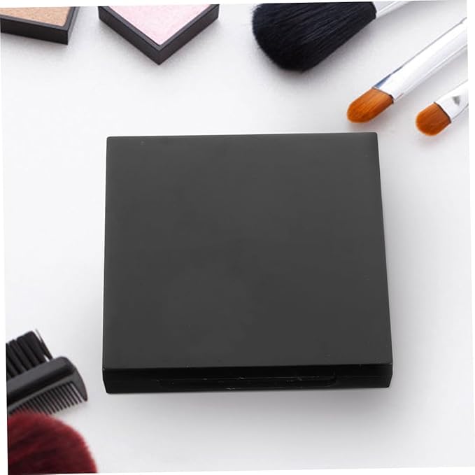VICASKY 2sets Diy Makeup Palette Multi Empty Eyeshadow Organizer for Lipsticks Makeup Durable Storage Case with Brush Slot Convenient Eyeshadow Container for Beauty Routine
