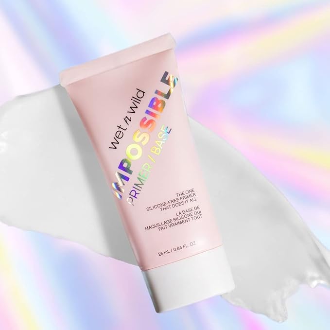 wet n wild Impossible Primer Stick, Enriched with Gooseberry & Jeju Blossom for a Brightening Durable Makeup Base, Vegan & Cruelty-Free-Clear