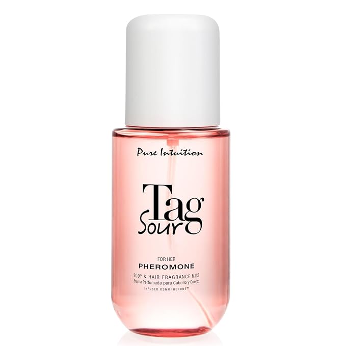 Pheromone Body Spray for Women, Sour Tag Hair & Body Fragrance Mist for Her, Floral Fruity Hair Pheromone Spray with Osmopherone, Lightweight Daily Refresh Mist, 5.9 fl oz / 175 mL