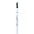 UV Neon Liquid Eyeliner, Matte Colored Eyeliner Pen, Waterproof Smudge-proof Pigmented Eye Liner, Glow Brightly Under UV Lights, Colorful Eye Makeup For Rave Party Music Festival, Neon White