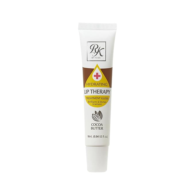 Ruby Kisses Hydrating Lip Therapy Treatment Gloss Cocoa Butter RLO03D1 (6 Pack)