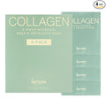 Karuna Collagen Neck & Chest Hydrogel Mask 4-Pack | Firming & Hydrating K-Beauty Masks with Collagen, Peptides & Niacinamide | For Wrinkles & Sagging Skin | Cruelty-Free