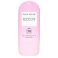 Glow Recipe Dew Shield Korean Face Sunscreen SPF 30, Broad Spectrum Hydrating Sunscreen Moisturizer, Dewy Lightweight Primer for Under Makeup, No White Cast or Pilling, Niacinamide (15ml)