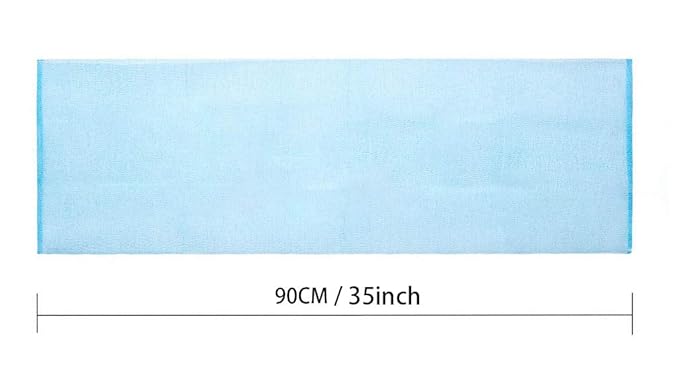 ARCH&M 3-Pack Premium Nylon Exfoliating Towel - 35-Inch Quick-Dry, Hygienic Japanese Washcloth for Body & Back - Durable, Machine Washable, Long-Lasting (Peach Purple Pink)