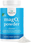 nbpure MagO7 - Natural Colon Cleanse & Detox Powder - Occasional Constipation Relief, Stool Softener, & Bloating Support for Men & Women - Ozonated Magnesium Oxide, 150 Gram