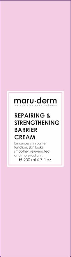 Maruderm Repairing & Strengthening Barrier Cream with 5% Panthenol & 2% Ceramide NP | Niacinamide, Bifida Ferment & Squalane | 6.7 fl. oz. (200 ML)