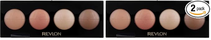 REVLON Illuminance Creme Shadow, 4 Shades, Skinlights - 1 set (Pack of 2)