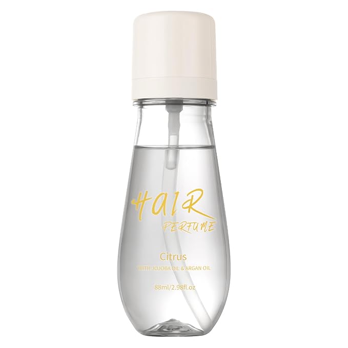 Long Lasting Floral Hair Mist with Orange Blossom and Rose Essential Oils 2 Oz Perfume Spray for Hair Orange One Size