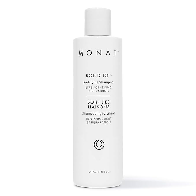 MONAT BOND IQ™ Fortifying Shampoo – Strengthening & Repairing Cleanser with Biomimetic Peptide Technology, Lupin Protein & Baobab Extract for Smoother, Shinier, Stronger Hair - 237 ml / 8 fl.