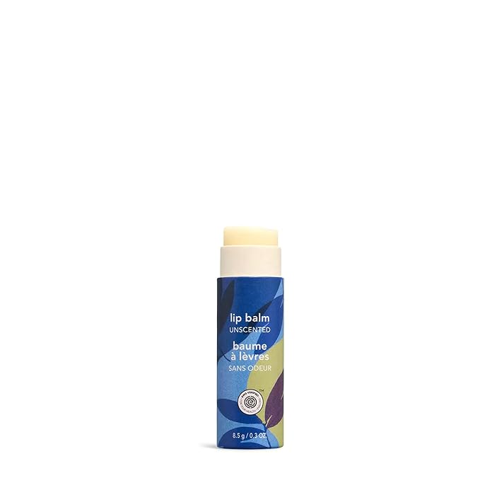 ATTITUDE Lip Balm, Natural Origin, Nourishes & Protects, Shea Butter, Coconut & Castor Oils, EWG Verified, For Dry Lips, Men and Women, Vegan, Unscented, 0.3 Oz (Pack of 2)