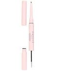 Wander Beauty Upgraded Brow Pencil & Gel Duo - Taupe - 2-in-1 Brow Makeup with Castor Oil, Peptides, Panthenol - Dual-Sided Filler, Definer & Lifter for Fuller Brows - 0.05 fl oz