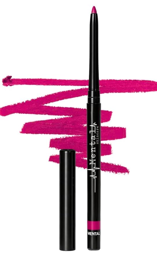Pink Lip Liner – Creamy, High-Pigment Matte Color, Retractable - Long-Lasting & Non-Drying Makeup Lip Liner with Smooth Application for Defined Lips - No Feathering or Fading (Legend)