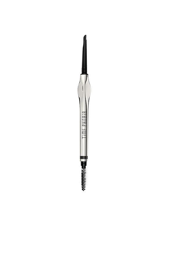 Genesis SuperStay Eyebrow Pencil - Waterproof, Smudge Proof, Long-Lasting Brow Pencil with Precision Oval Tip, For Natural & Bold Looks (01 COAL)