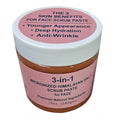3-in-1 Micronized Himalayan Salt Scrub Paste for Face – 3 Skin Benefits: Younger Appearance, Deep Hydration & Anti-Wrinkle (10 oz / 283 g)
