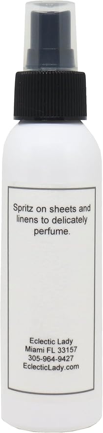 Warm Vanilla Sugar Linen Mist Spray - Room Refresher & Bedding Freshener for Pillows, Sheets & Egyptian Cotton Linens - Essential Oil Spray for Home (2 oz)