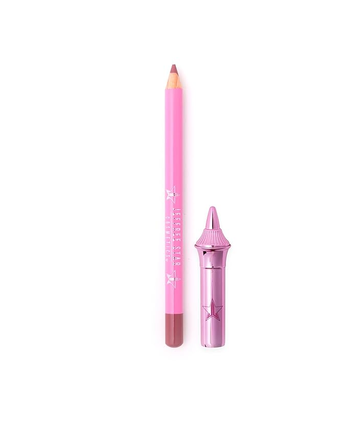 Jeffree Star Cosmetics Velour Lip Liner, Creamy Formula, Satin Finish, Long-Lasting, Peptide Complex, Mineral Oil-Free, Vegan & Cruelty-Free (Mannequin)