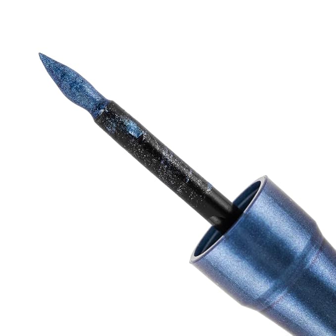 Palladio Liquid Eyeliner, Highly Pigmented and Waterproof, For Intense Eye Definition, Smear-proof Eyeliner Liquid, Includes Easy Grip Wand and Felt Tip Applicator, Aquamarine