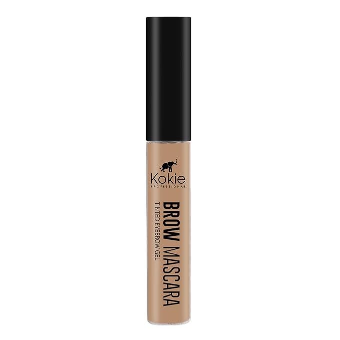 Kokie Cosmetics Brow Mascara, Blonde, 0.13 Ounce