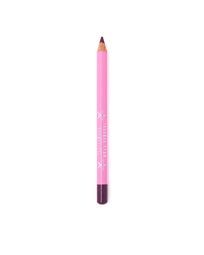Jeffree Star Cosmetics Velour Lip Liner, Creamy Formula, Satin Finish, Long-Lasting, Peptide Complex, Mineral Oil-Free, Vegan & Cruelty-Free (Blood Lust)
