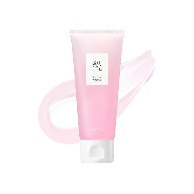 Beauty of Joseon Red Bean Water Gel (100ml, 3.38 fl.oz.) with Green Plum Refreshing Cleanser (100ml, 3.38 fl.oz.), Korean Skincare
