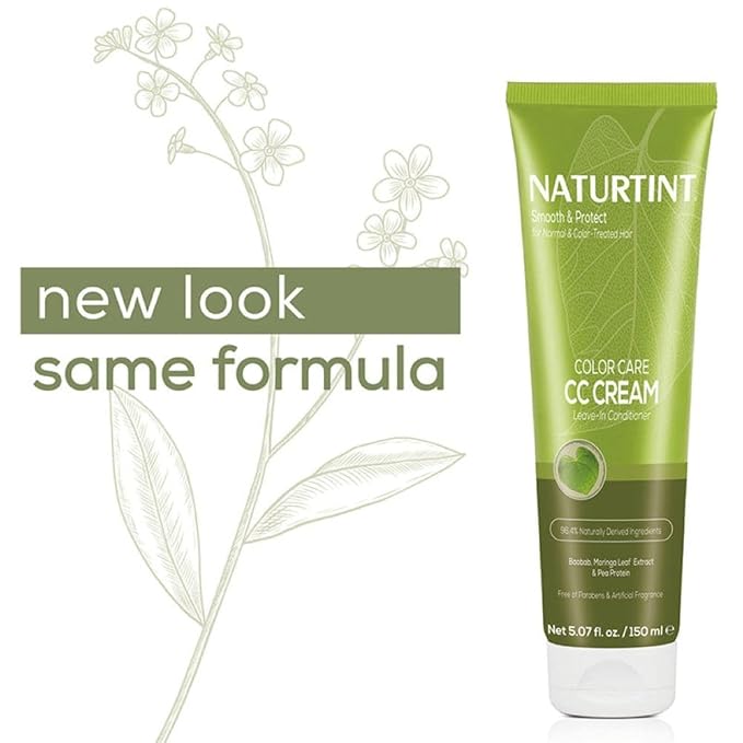 Naturtint Color Care Leave-In Conditioner for Color-Treated, Dry, or Normal Hair, Formulated to Retain Vibrancy without Parabens, Sodium Lauryl Sulfate or Sodium Laureth Sulfate