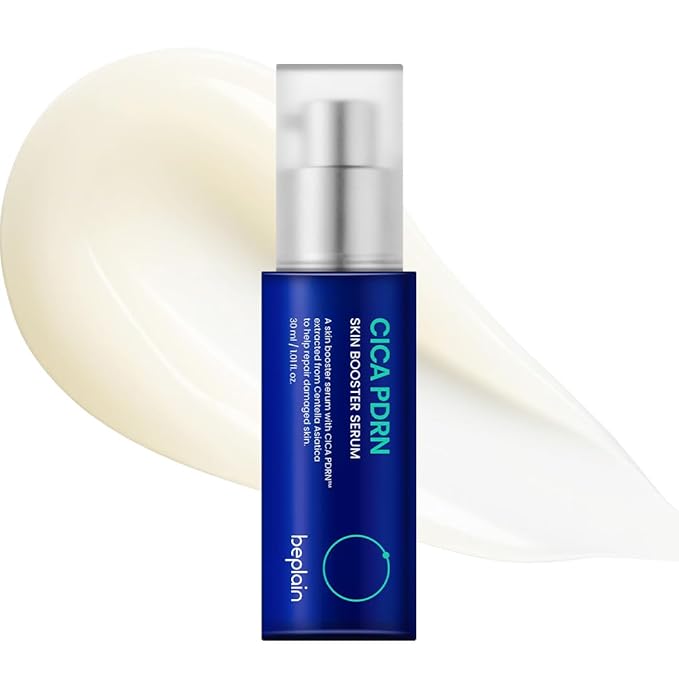 beplain Cica PDRN Skin Booster Face Serum | Hydrating Barrier Care for Sensitive Skin | Firming & Elasticity Serum | Korean Skincare (30ml / 1.01 fl oz)