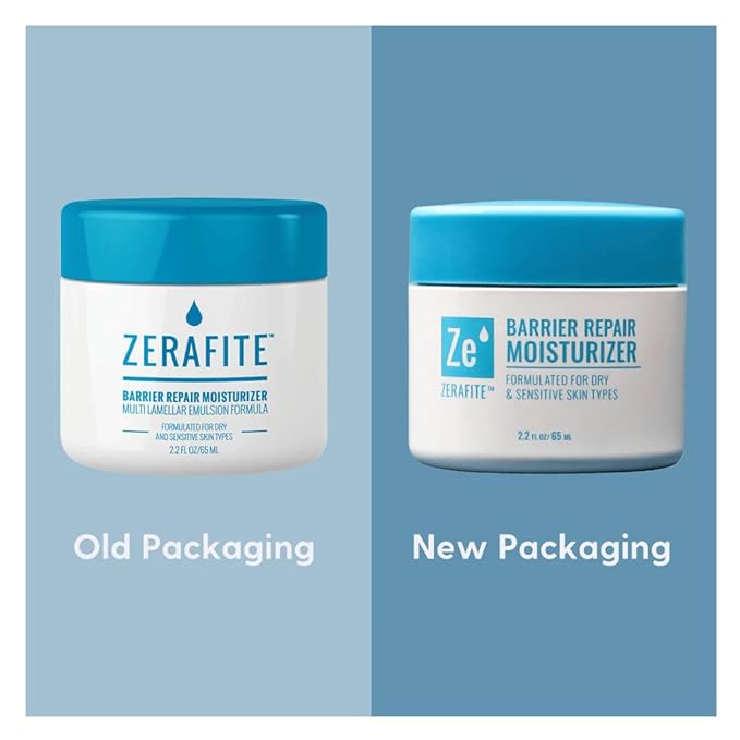 ZERAFITE Barrier Repair Face Moisturizer for Dry & Sensitive Skin Types (2.2 fl. oz./65 ML)