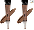 L.A. Girl HD Pro.Conceal, Dark Cocoa GC988 (Pack of 2)