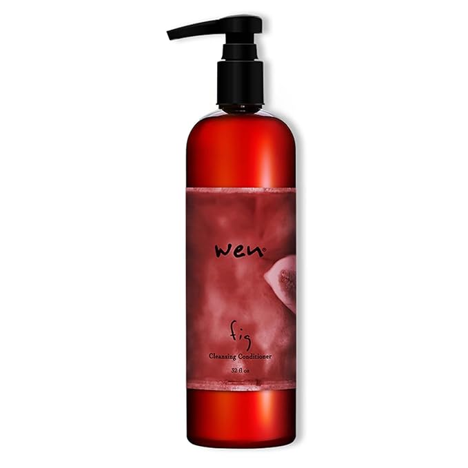WEN by Chaz Dean Cleansing Conditioner - Cleansing Conditioner for Hair, Shampoo & Conditioner Cowash for Fine or Curly Hair - Fig, 32 Fl Oz (1 Pack)