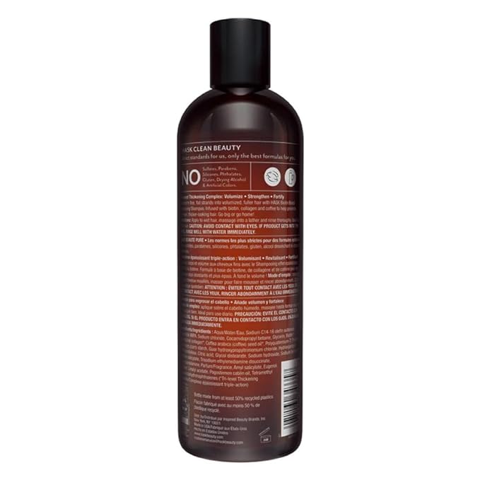 HASK Biotin Boost Thickening Shampoo, 12 Fl Oz