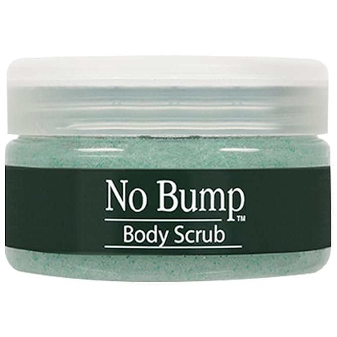 GiGi No Bump Body Scrub - Exfoliating Scrub for Ingrown Hair & Razor Bumps, Pre & Post-Waxing Treatment, Smooths Skin & Prevents Irritation, 6 oz, 1 Pack