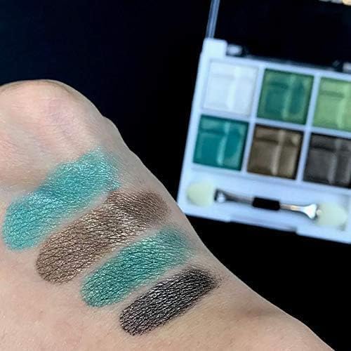 L.A. COLORS 6 Color Eyeshadow, Charming CES462 (Pack of 2)