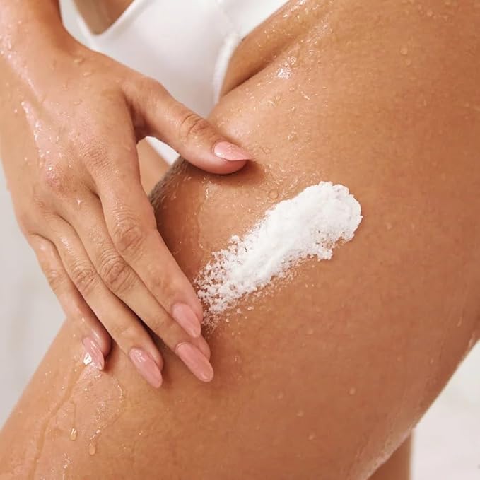 LALICIOUS Sugar Kiss® Exfoliating & Moisturizing Body Scrub | Sugar & Coconut Oil | Pre-Shave Scrub for Ingrown Hairs & Razor Bumps | Gently Buffs & Smooths Sensitive Skin | No Parabens | Large 16oz