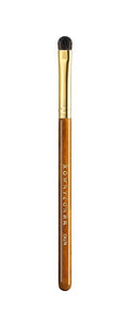 Desert Oak Series Blend-Sculpt Eyeshadow Brush - Contoured Crescent Head for Crease Work, Hypoallergenic Squirrel & Goat Hair Blend, Bubinga Bubinga Handle (CM 174)