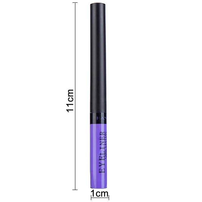 Liquid Eyeliner, Matte Colored Eyeliners, Purple Eyeliner, White Black Red Brown Green Waterproof High-pigmented Colorful Eyeliners Eye Makeup,1PC Purple