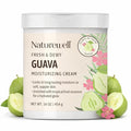 NATURE WELL Guava Fresh & Dewy Body Cream Moisturizer, Infused with Natural Oils & Extracts, Non-Greasy, Light, Helps Lock in Moisture, Enriched with Tropical Fruit Essence for a Healthy Glow, 16 Oz