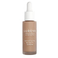 LUMENE Invisible Illumination Instant Glow Beauty Serum | Universal Tan Shade | Face Makeup & Brightening Serum | Lightweight, Buildable Coverage | Vegan | 30 ml