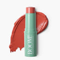 Boomstick Gloden Peach® - Warm, Coral-Peach Blush Stick and Lipstick - Multistick, Vegan, Makeup for Older Women and Mature Skin Boom Stick By Cindy Joseph