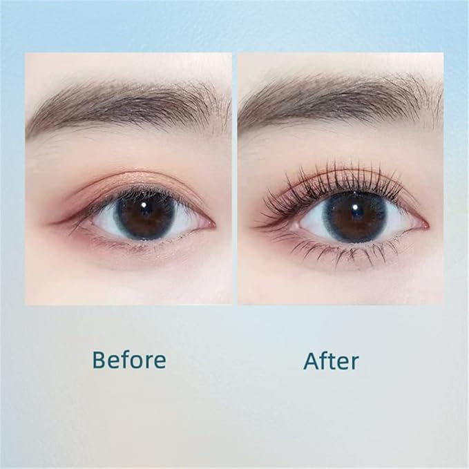 Ultra Fine Waterproof Mascara for Fine Short Eyelashes, Lengthening & Thickening, Catching Tiny Eyelashes (1 Pcs)
