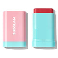 SHEGLAM Glass Glow Blush Stick Cream for Cheek and Lip, Waterproof Hydrating Tinted Solid Moisturizer Blendable Natural Grow Nude Face Blush Makeup-Cherry Express