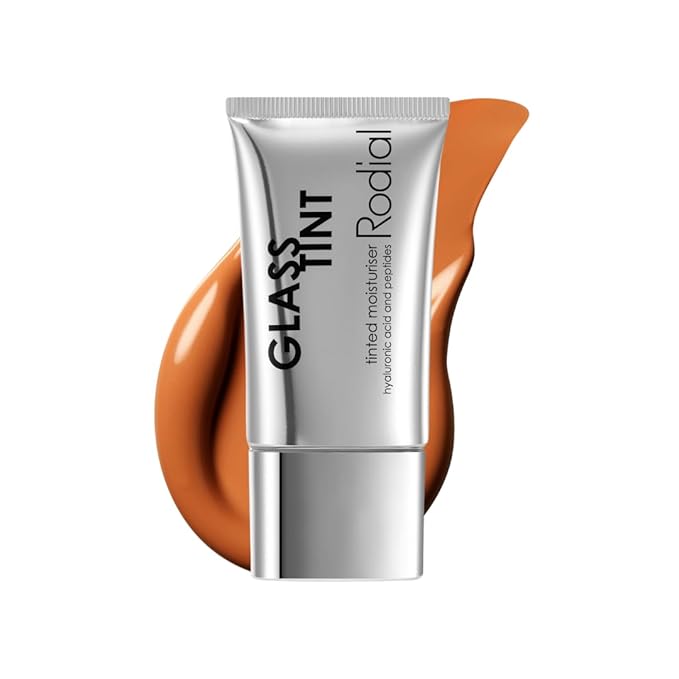 Rodial Glass Skin Tint - Tinted Moisturizer Shade 5 Miami, Liquid Lightweight Foundation for Natural Makeup (1 fl oz)